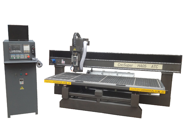High accuracy table moving CNC router HA05